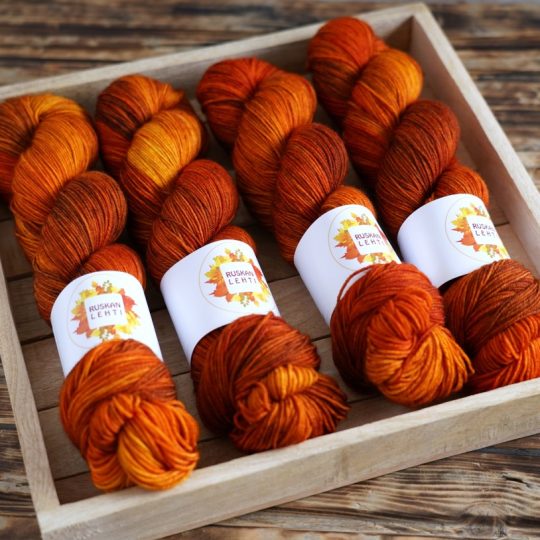 Merino Sock: Ruskanlehti