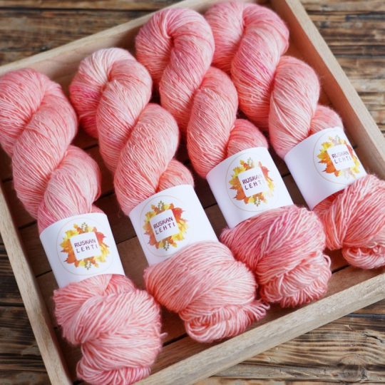 Merino Single: Hempeä persikka