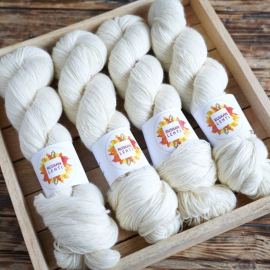 Merino Single: Luonnonvalkoinen