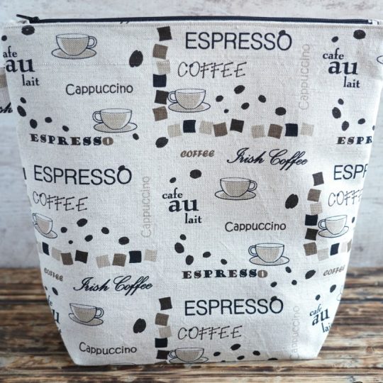 Projektipussit: Kahvi, koko XL