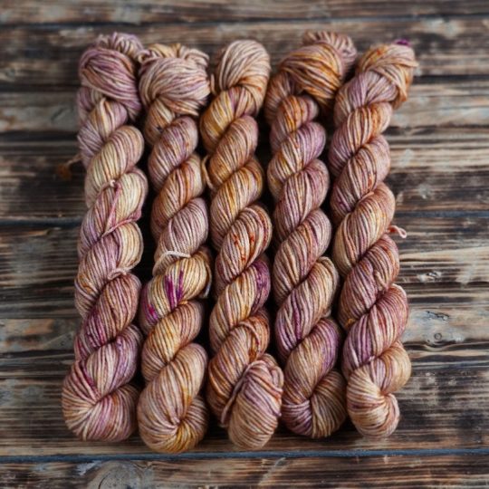 ALE: Merino Sock Mini: Kokeiluvärjäys