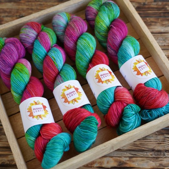 Merino Sock: Koralliriutta