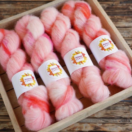 Merino Silk Cloud: Hempeä persikka