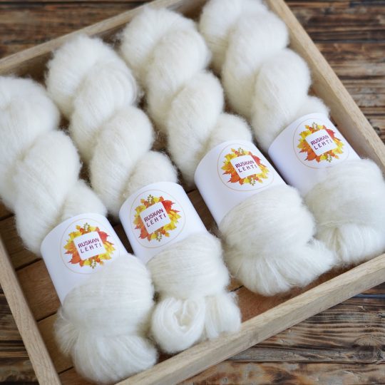 Merino Silk Cloud: Luonnonvalkoinen