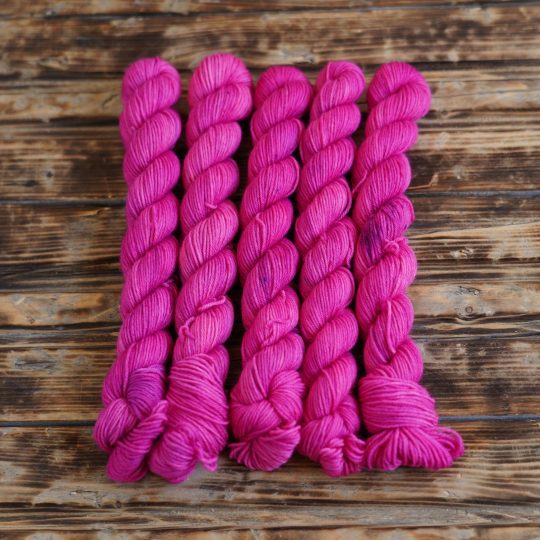Merino Sock Mini: Petunia