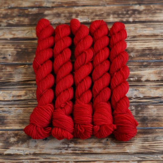 Merino Sock Mini: Mansikka