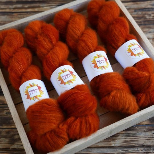Merino Silk Cloud: Ruoste