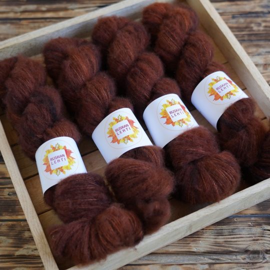 Merino Silk Cloud: Kahvi